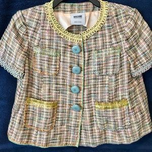 Moschino Cheap and Chic Tweed Blazer